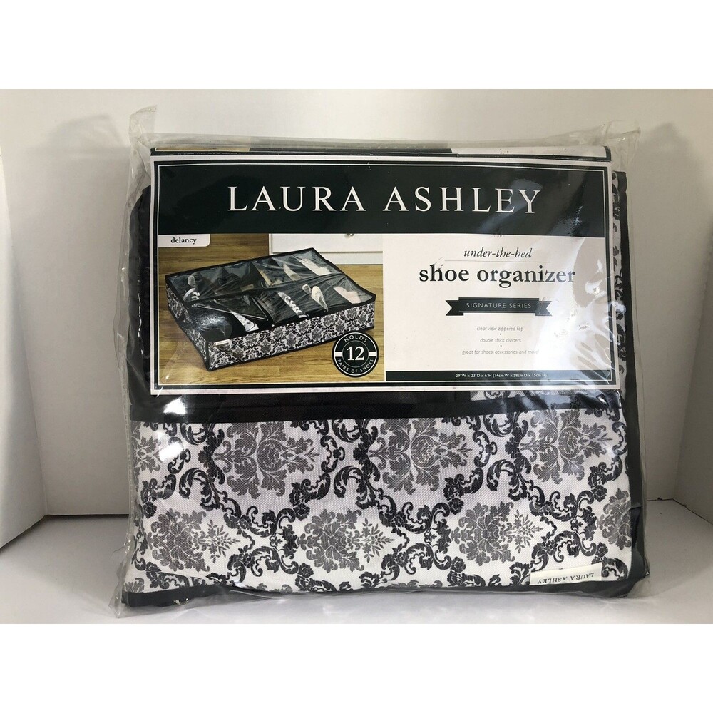 Laura Ashley Under The Bed Shoe Organizer NIP